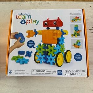 Remote-Control Gear-Bot - Multicolor Robot Learn & Play